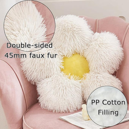MorroMorn Flower Pillow Shaped Throw Pillows - Image 3