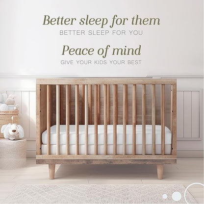 Bella Coterie Luxury Bamboo Viscose Crib Sheet | Organically Grown | Ultra Soft - Image 2