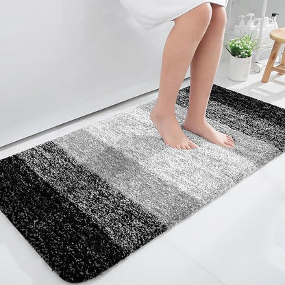 OLANLY Bathroom Runner Rugs 45x27, Extra Soft Absorbent Microfiber Bath Rugs by OLANLY