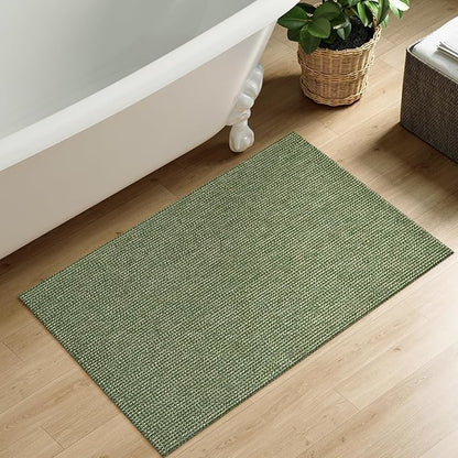 Uphome Boho Bathroom Rugs, 2x3 Washable Small Area Rug by Uphome