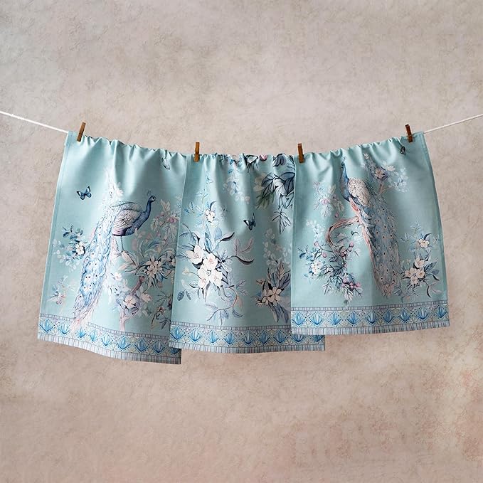 Maison d' Hermine Kitchen Towel 100% Combed Cotton Premium Set of 3 - Image 4