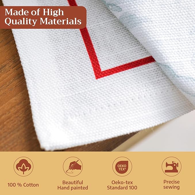 Maison d' Hermine Cloth Napkins Set of 4 100% Cotton - Image 3