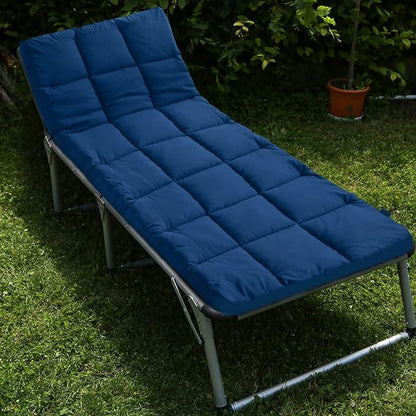 Cot Mattress Topper, Foam Quilted Pads - Image 2