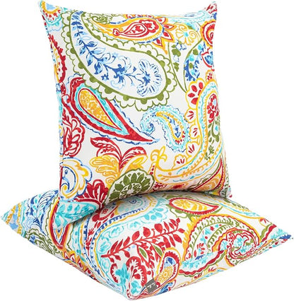 Water Resistant Outdoor Throw Pillows by FUNHOME