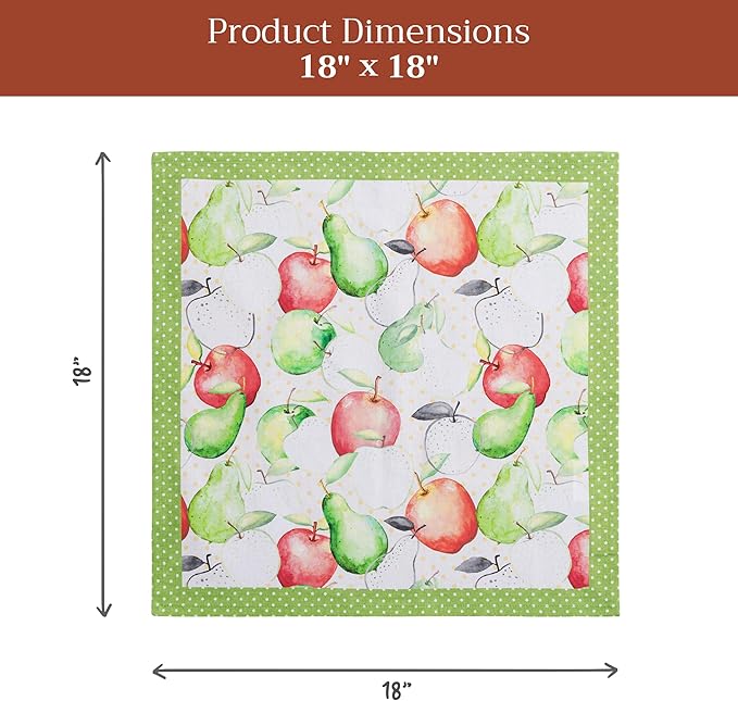 Maison d' Hermine Cloth Napkins Set of 4 100% Cotton Soft & Durable Everyday - Image 7