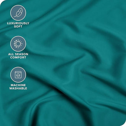 Bare Home Fitted Bottom Sheet Twin Size - Image 2