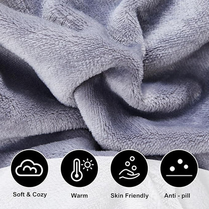 Flannel Sleeping Bag Liner for Adult, Flannel Fluffy Sheet & Camping Sheet for - Image 5