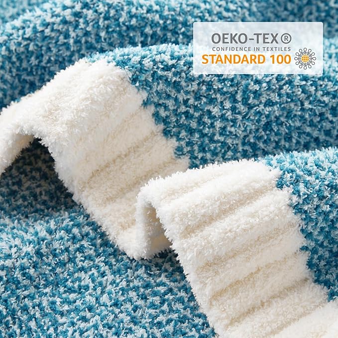 Snuggle Sac Teal Throw Blankets - Image 5