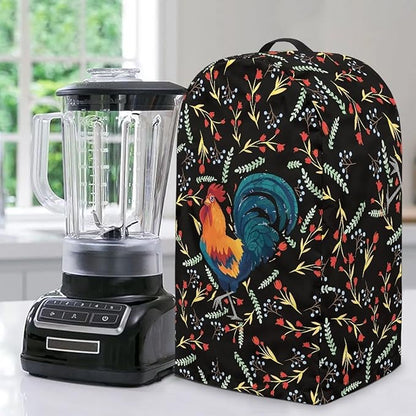 Chicken Pattern Blender Dust Cover Stand Mixer or Coffee Maker Appliance Cover by Annejudy