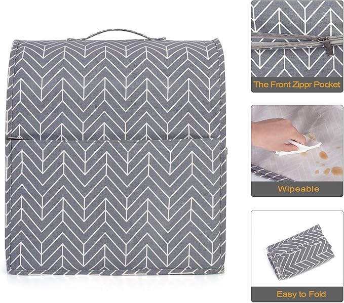Yarwo Dust Cover for 6-8 qt Stand Mixer, Protective Stand Mixer Cover - Image 3