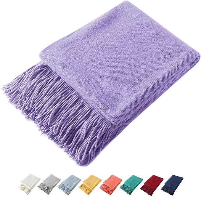 Homiest Decorative Knitted Throw Blanket by Homiest