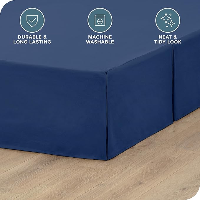 Bare Home Queen Bed Skirt - Image 2