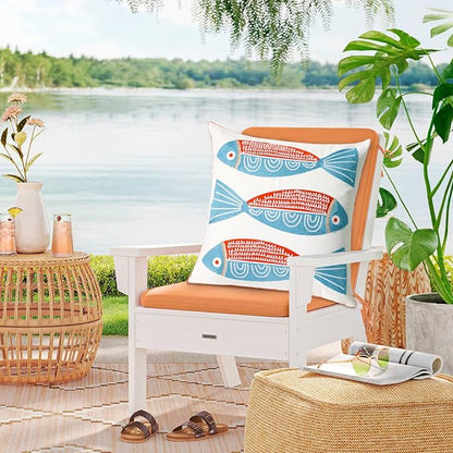 1 PCS Embroidered Throw Pillow Cover Cotton Decorative Square Cushion Cases - Image 3