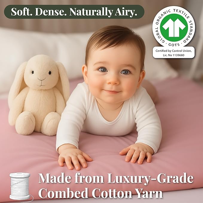 GOTS 100% Organic Bassinet Sheets - Image 5