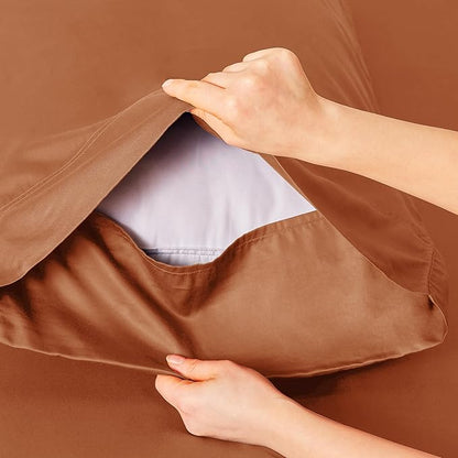 Bedsure Cooling Sheets Twin XL, Rayon Derived from Bamboo, Breathable & Soft - Image 5