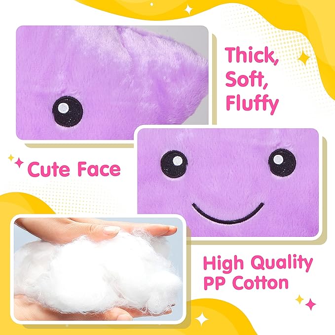 WEWILL 13'' Creative Twinkle Star Glowing LED Night Light Plush Pillows Stuffed - Image 7