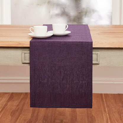 Solino Home Linen Table Runner 156 Inches Long - Image 2