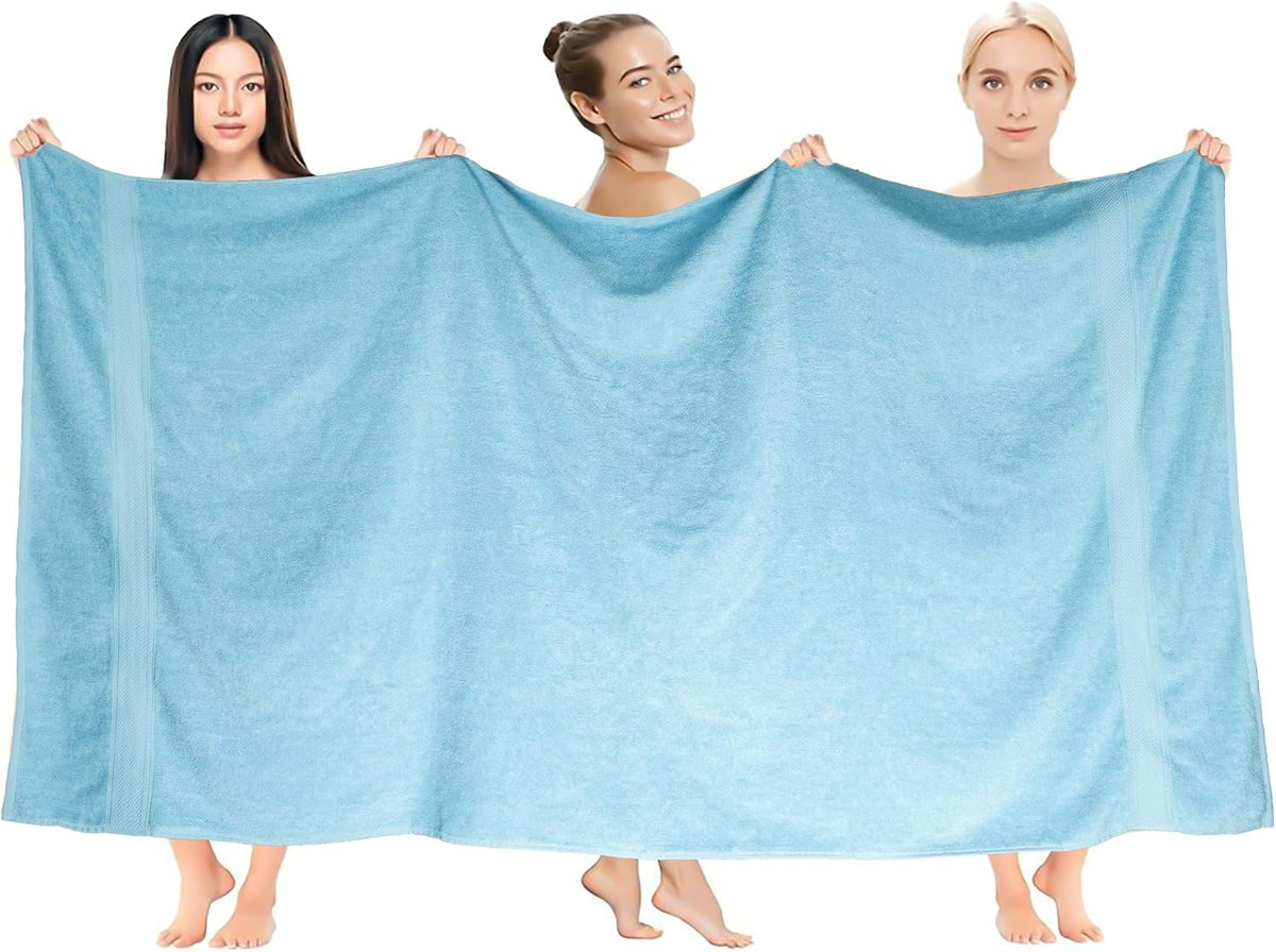 hillfair 100% cotton 2 pc xxl oversized bath, main product view