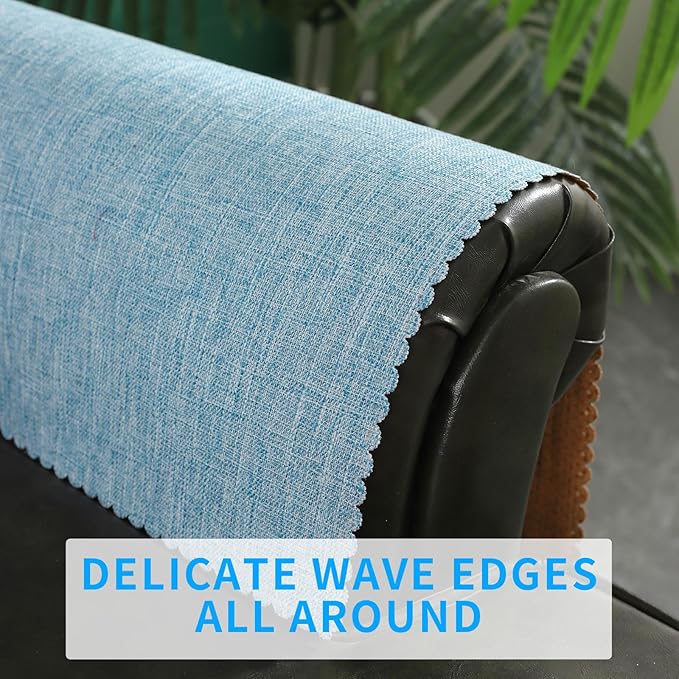 Sofa Arm Cover, Non Slip Couch Arm Cover Washable Recliner Chair Armrest Covers - Image 2