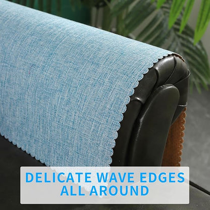 Sofa Arm Cover, Non Slip Couch Arm Cover Washable Recliner Chair Armrest Covers - Image 2