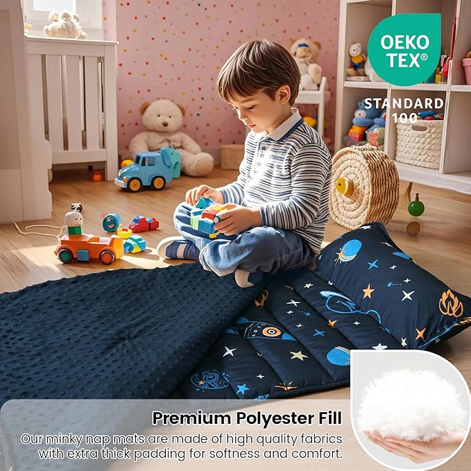 david's kids Minky Toddler Nap Mat - Image 5