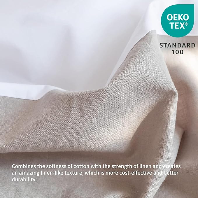 BISELINA French Linen Bed Skirt - Image 2