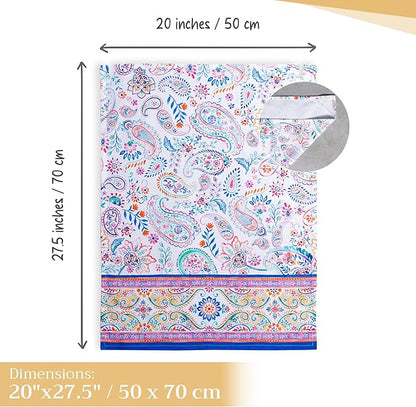 Maison d' Hermine Kitchen Towels Set of 3 100% Cotton 27.50" x 20" Reusable - Image 4
