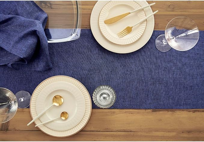 Solino Home Linen Table Runner 60 Inches - Image 3