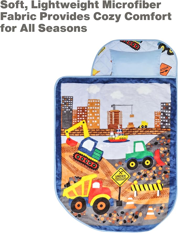 EVERYDAY KIDS Cute Preschooler and Toddler Cot Nap Mat - Image 7