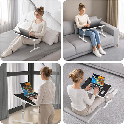 adjustable lap desk, foldable laptop desk for bed, view 9