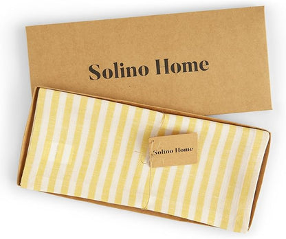 Solino Home Linen Table Runner 120 Inches Long - Image 6