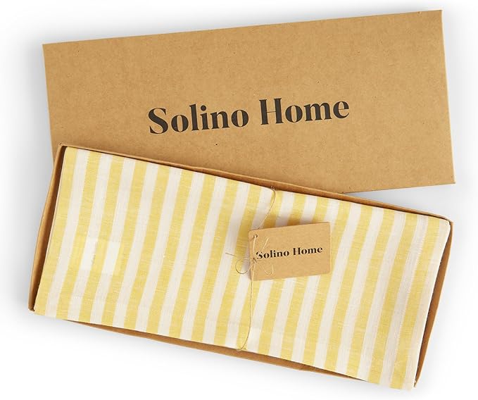 Solino Home Linen Table Runner 48 Inches - Image 6