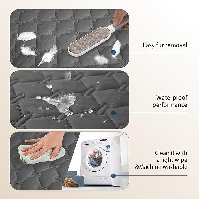 gogobunny 3X Stronger Waterproof Pet Blanket, Scratch Proof Furniture Protector - Image 4
