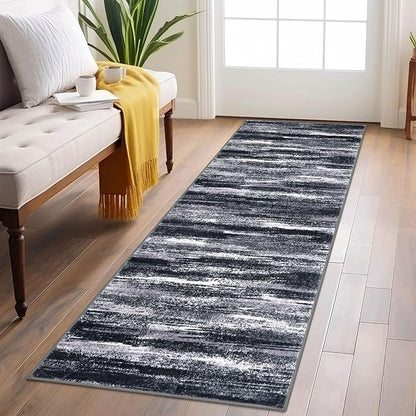 Modern Abstract Runner Rug 2x6 by lansny