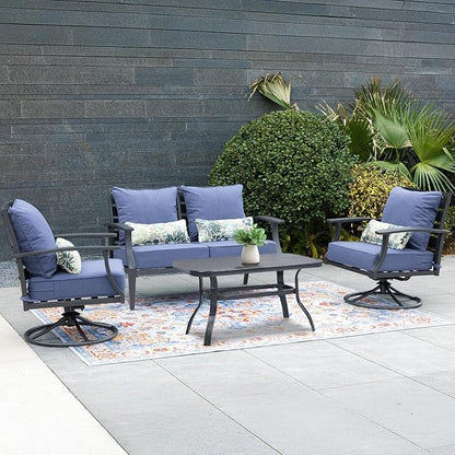 Aoodor Outdoor Chair Cushion, 24 x 24 Inch Water-Resistant, Fade-Resistant - Image 2