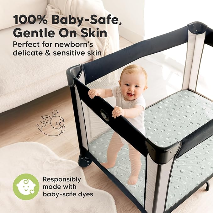 Pack and Play Sheets Fitted - Image 4