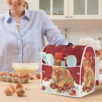 Highland Cow Stand Mixer Cover Dust Protective Christmas Stand Mixer Covers - Image 2