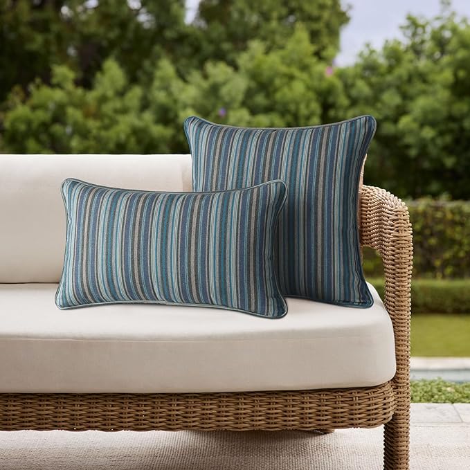 Sunbrella Decorative Outdoor Water Repellent Throw Pillows - Image 5