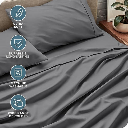 Bare Home Split King Sheet Set - Image 5