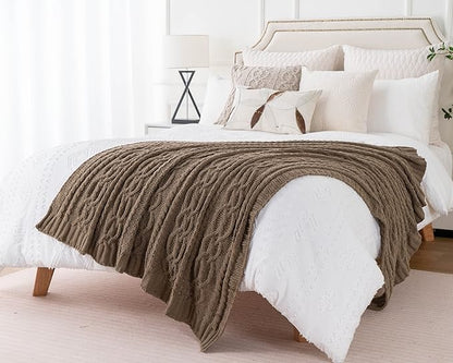 Battilo Camel Tan Throw Blanket - Image 7