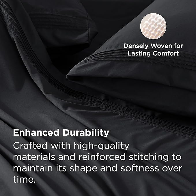 Bedsure Deep Pocket Twin Sheets Set - Image 6
