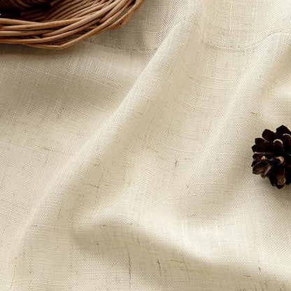 Linen Valance for Windows 2 Panels, 54x15 inch - Image 4
