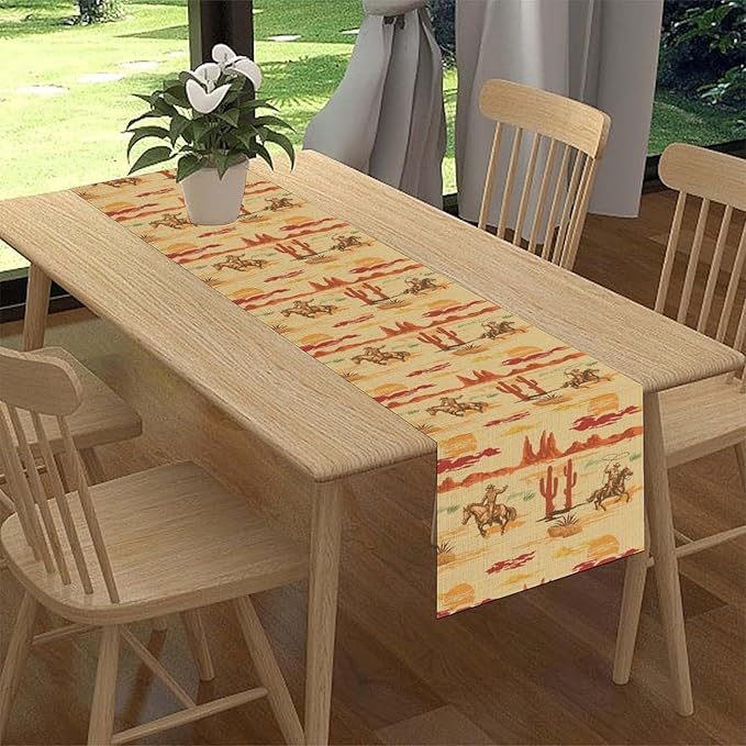Western Cowboy Table Runner - Image 2