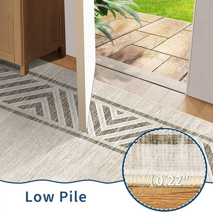 GarveeHome Modern Rugs for Living Room 8x10 Large Bordered Floor Mats - Image 5