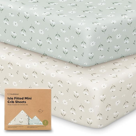 Pack and Play Sheets Fitted by KeaBabies
