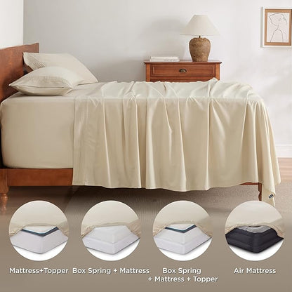 Bedsure Deep Pocket Twin Sheets Set - Image 8