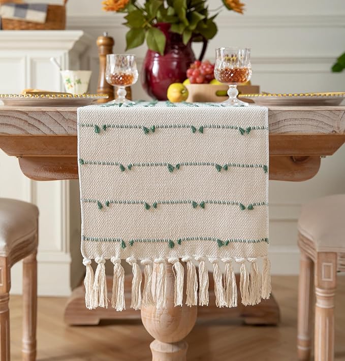 Caflife Boho Table Runner 48 Inchs Long by Caflife