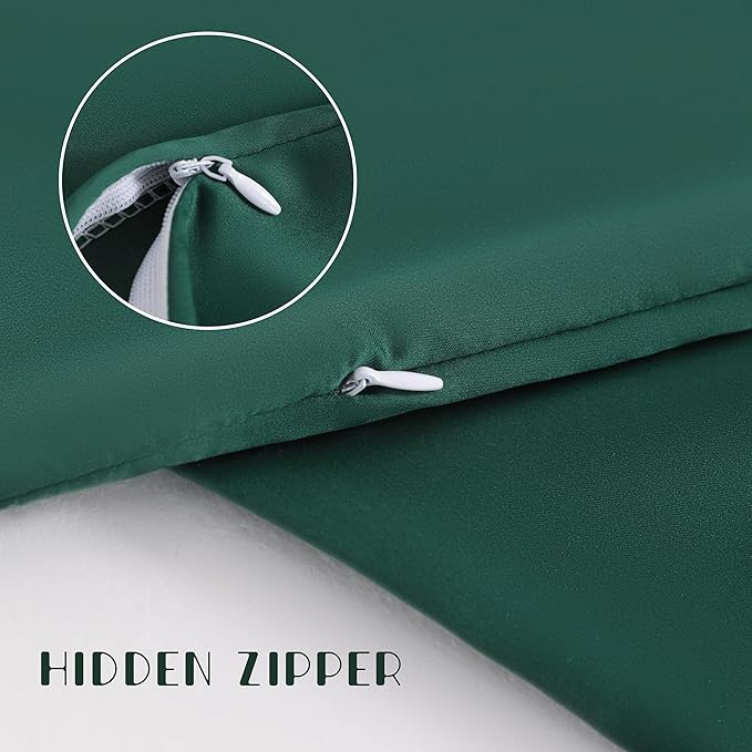 NTBAY Zippered Silk Satin Toddler Pillowcases - Image 3