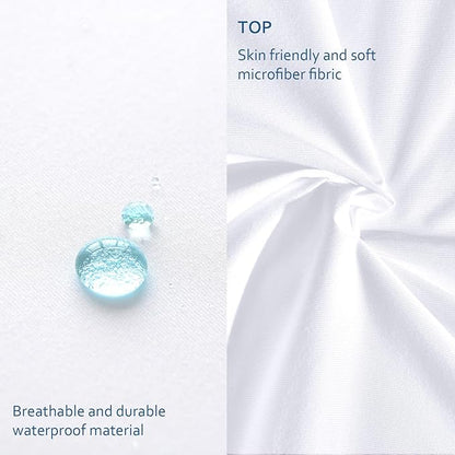 Waterproof Mattress Protector King Size, Mattress Cover Protector, Smooth Top - Image 6