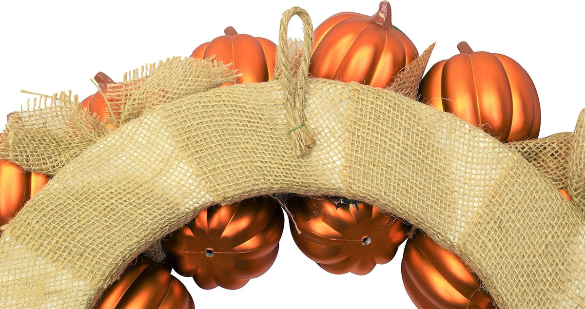 Tree Buddees Jack-O-Lantern Pumpkin Halloween Wreath Decoration